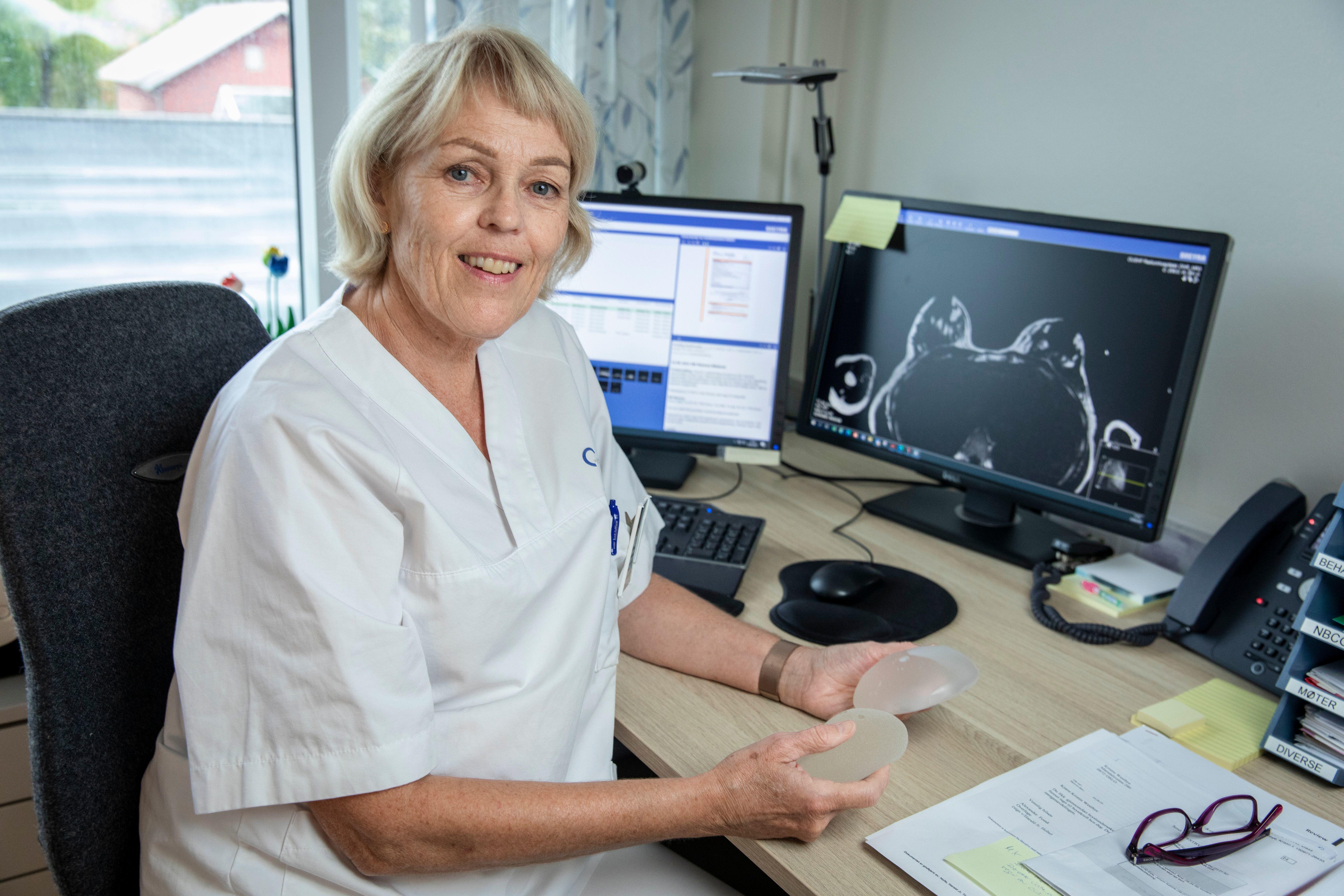 Ellen Schlichting er kirurg og leder for bryst- og endokrinkirurgi ved Oslo Universitetssykehus.
